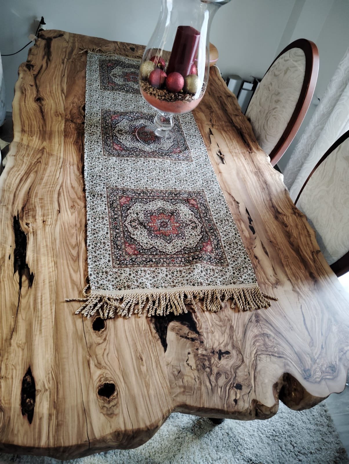 mesas de 60 cm en madera de olivo mesas de 60 cm en madera de olivo