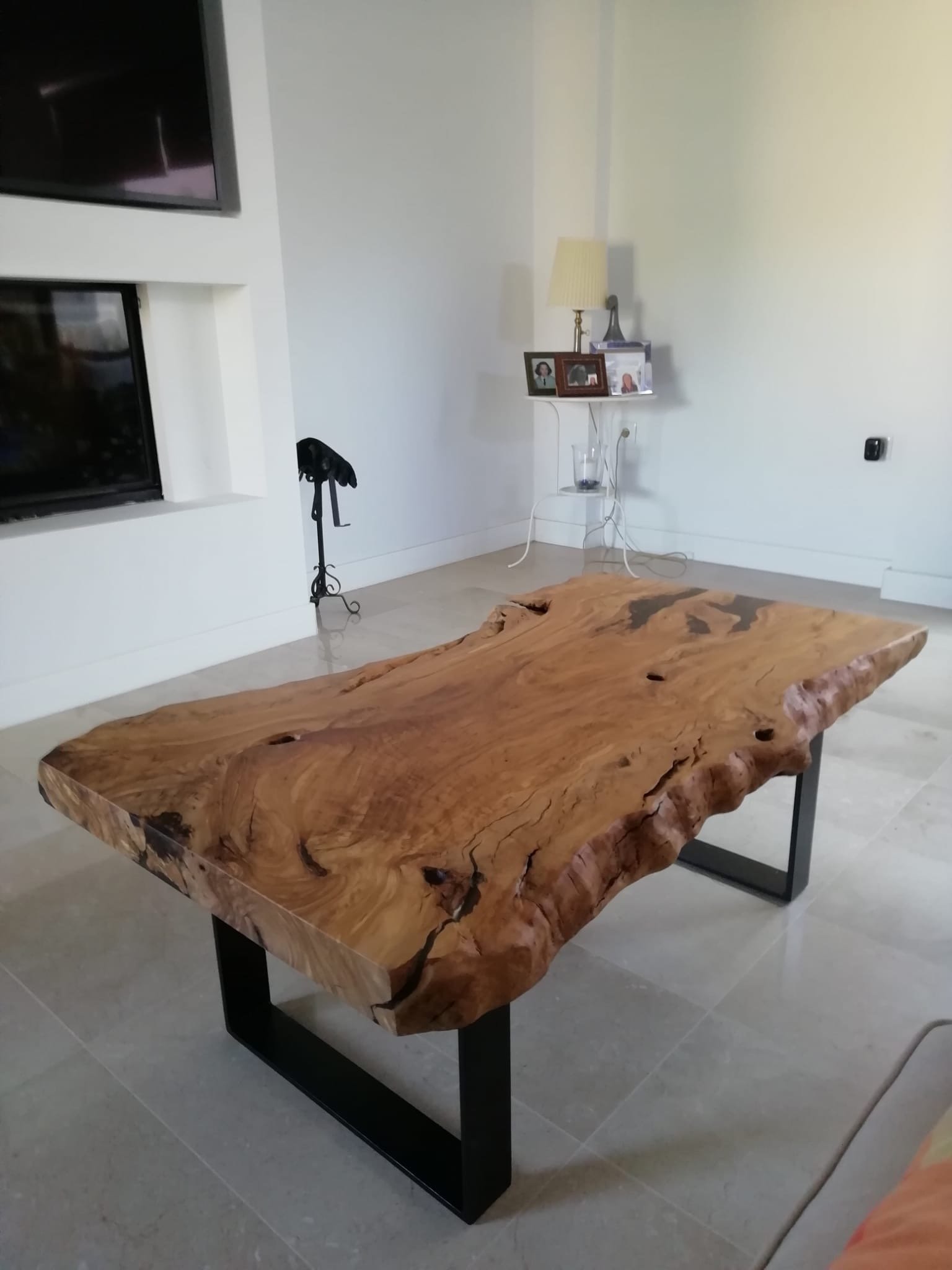 mesas de 60 cm en madera de olivo mesas de 60 cm en madera de olivo