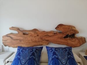 cabeceros de 60 cm en madera de olivo 