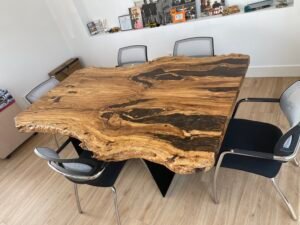 mesas de 180x90 cm en madera de olivo